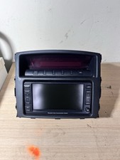 2008 MITSUBISHI SHOGUN MK4 RADIO 8750A070 WITH THE HEAD UNIT SAT NAV STEREO
