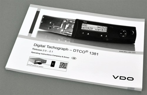 Vdo digital tachograph - digital,