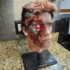 TERMINATOR ARNOLD SCHWARZENEGGER  life size head bust horror