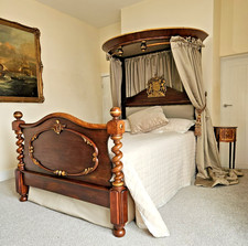 Victorian Half Tester Bed Double