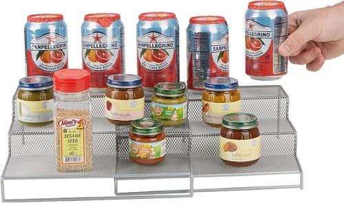 Tier metal mesh kitchen - metal,