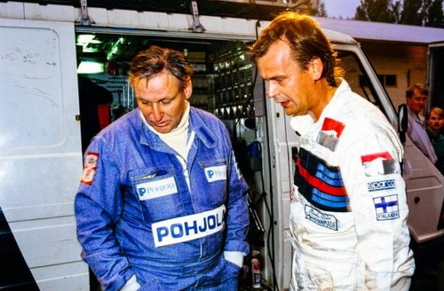 Markku alen talks with veteran - alen,