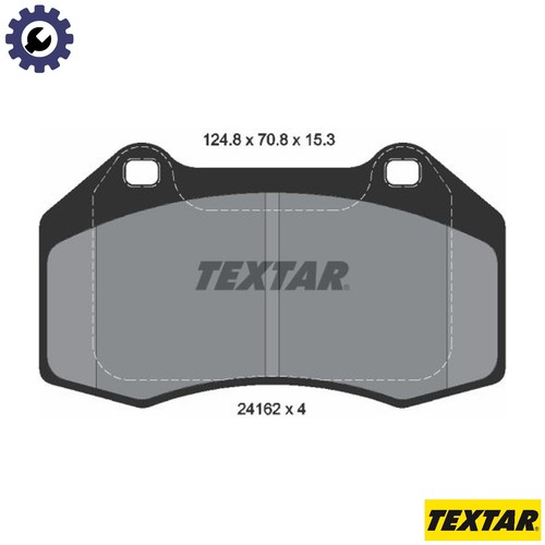 Brake pad set disc - brake,