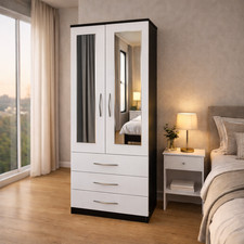 Pre assembled door mirrored - 2,