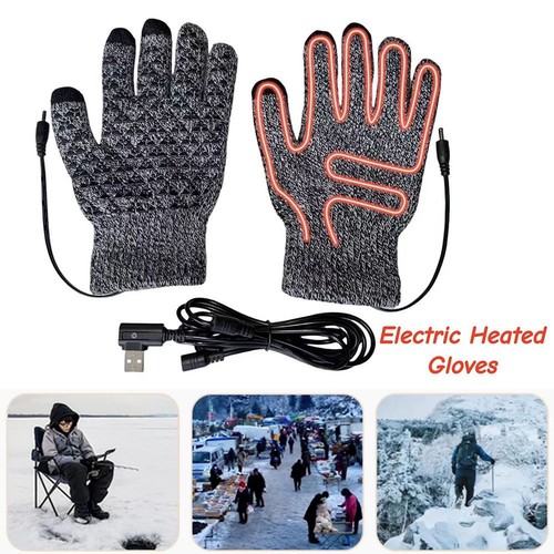 Adjustable usb heated gloves - usb,