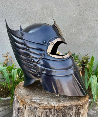 Combat style viking helmet - style,