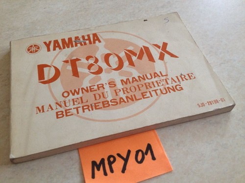 Yamaha dt80mx dt80 dtmx 80 - yamaha,