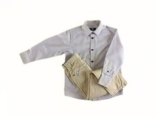 Duck & Dodge Shirt and Jasper Conran Junior Cream Trousers Age 5-6 Years