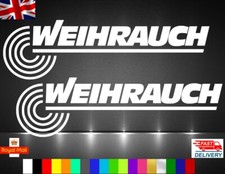 WEIHRAUCH AIR RIFLE CASE STICKER, BOX STICKER, LOCKER STICKER AIR RIFLE X2 COLOR