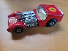 Matchbox Lesney superfast No.19E Road Dragster Red 1970 Original Diecast Model
