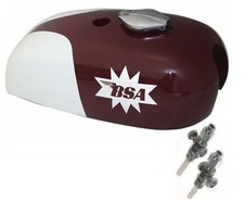 BSA Gas Fuel Tank + Cap & Tap