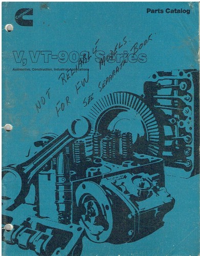 Cummins 903 vt - vt-903, series