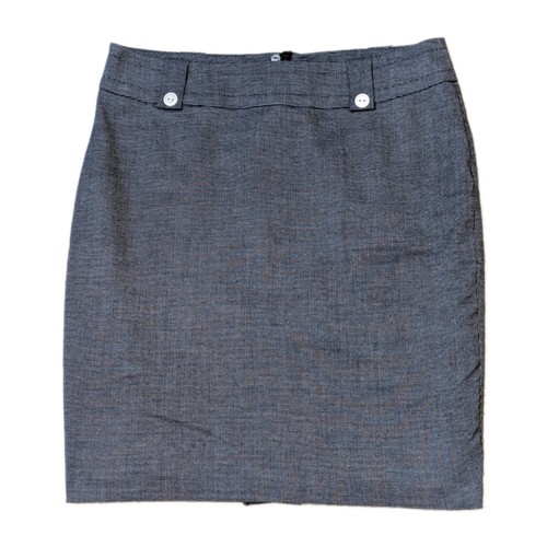 Petite navy micro check - m&s,