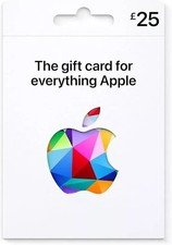 ✨️PHYSICAL £25 Apple - UK Gift Card ✨️ Fast Shipping! Free UK Delivery Via Post