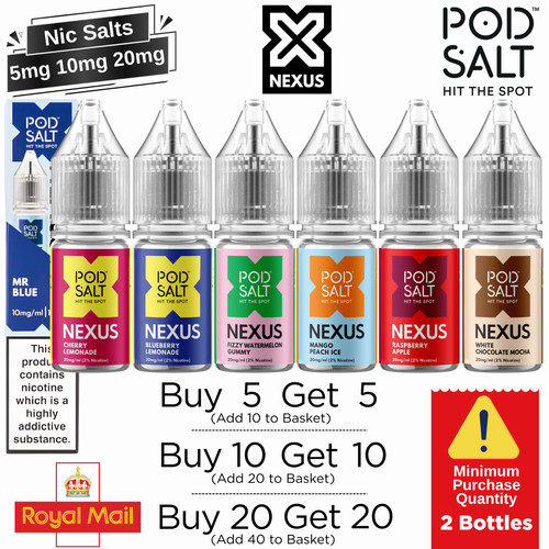 Pod salt nexus nic salts - pod,