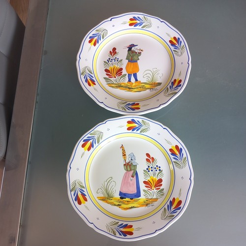 Vtg henriot quimper faience - vtg,