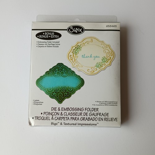 Sizzix bigz die embossing - bigz,