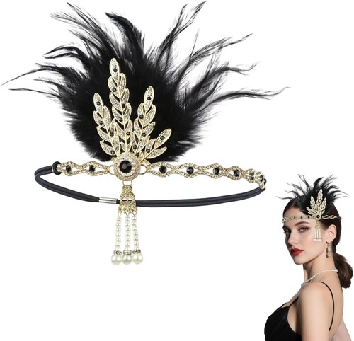 Vintage 1920s headband - 1,