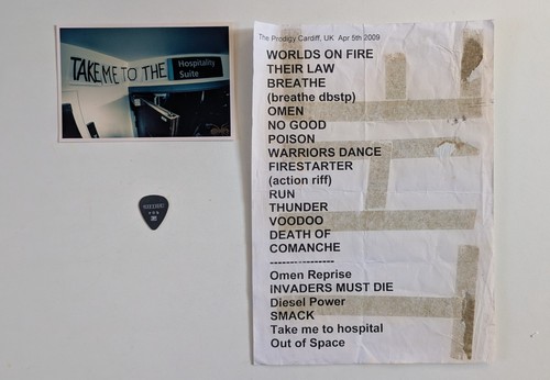 The prodigy rare setlist - the,