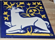 Vintage English Ceramic Tile