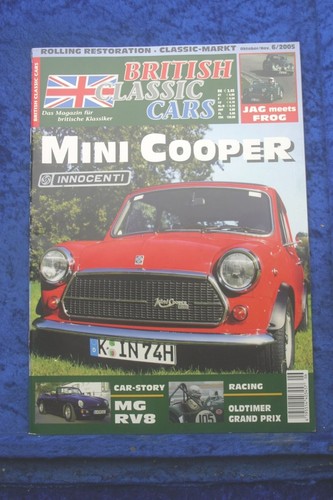 British classic cars mini - 6/05,