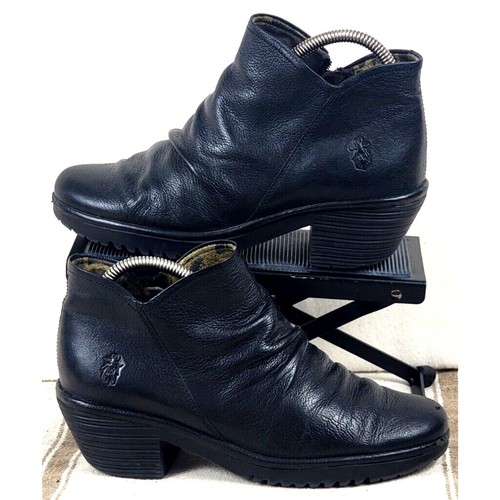 Fly london wezo black - black, leather