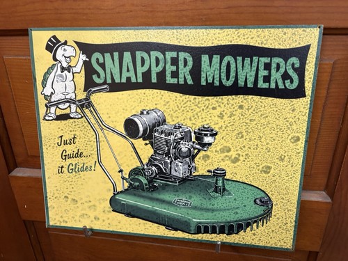Snapper lawn mower sign - mower,