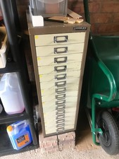 Bisley 15 Drawer Filing Cabinet