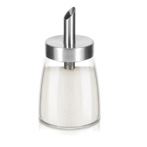 Sugar dispenser 140ml glass - sugar,