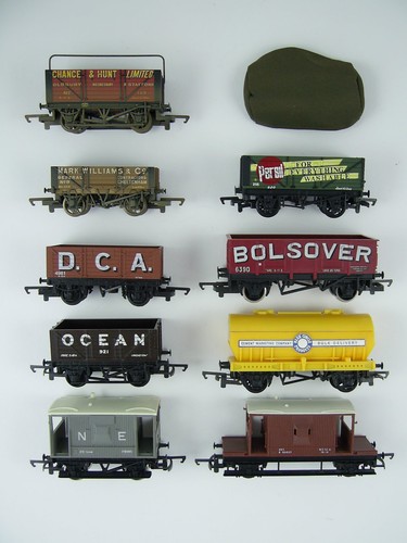 Gauge open wagons - 9x,