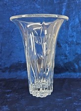 Lead Crystal Vase With Floral