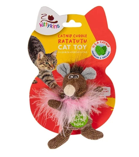Kittykins catnip cuddle cat - kittykins,