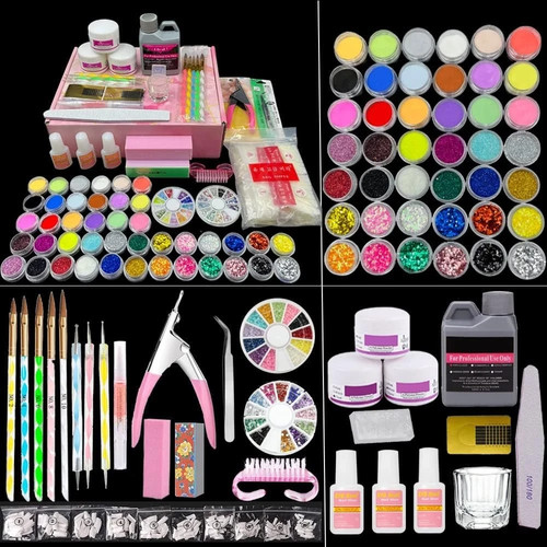 Acrylic nail kit - nail, kit,