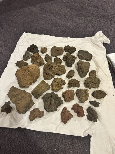Icelandic lava rocks from - lava,