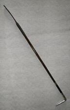 Antique Riding Whip / Crop - Silver Art Nouveau Handle Hallmarked Silver Collar