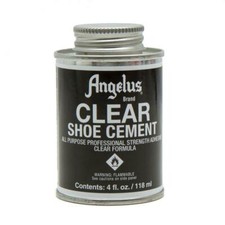 Angelus Clear Shoe Cement Glue - 4oz