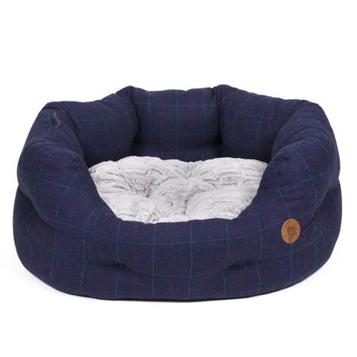 Petface midnight tweed - tweed, check