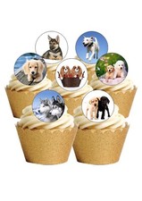 Cake Toppers Cute Dogs &