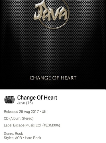 Java change heart - change, cd