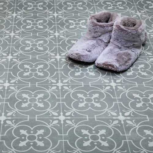 Chic retro tile vinyl - retro,