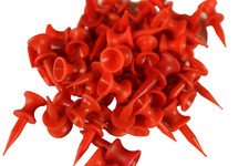 Loose Lot  40 Red Plastic