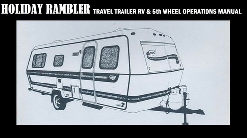 Holiday rambler trailer - rv, &