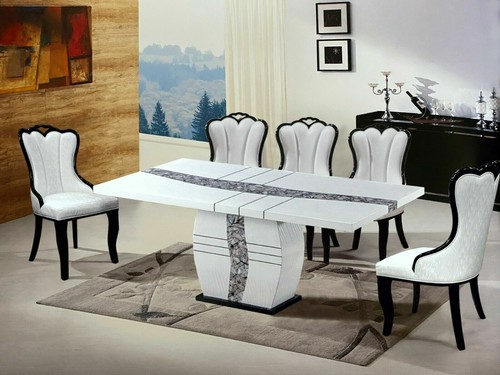 New elegant white marble - new,