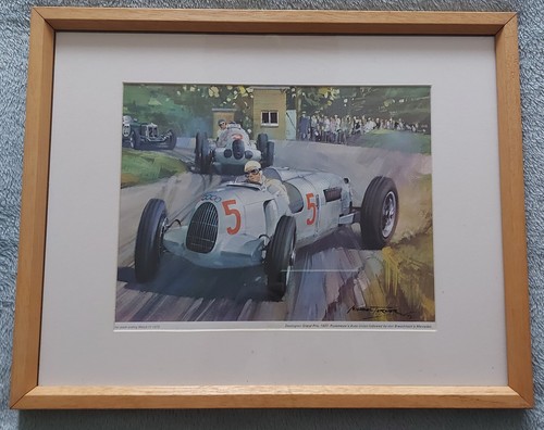 Motorsport painting michael - motorsport,