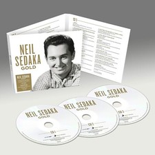 NEIL SEDAKA GOLD 3CD DIGIPAK BRAND NEW & SEALED CD +++