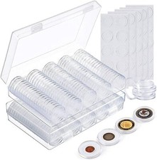 200 Pack Acrylic Coin Capsule