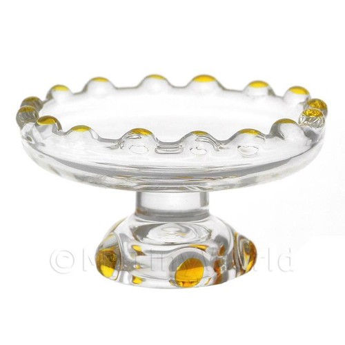 Dolls house miniature yellow - miniature,