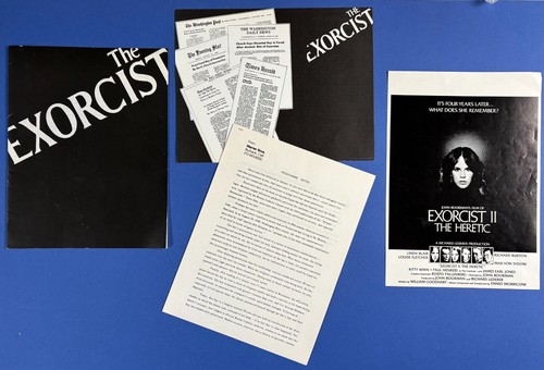 Exorcist original film press - exorcist,