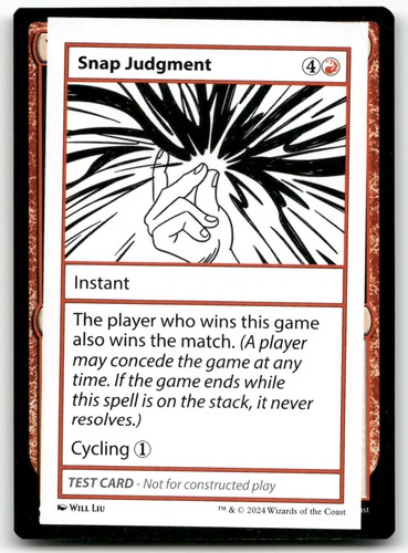 Snap judgment mb2 - judgment,