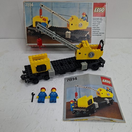 Vintage lego 7814 crane - vintage,